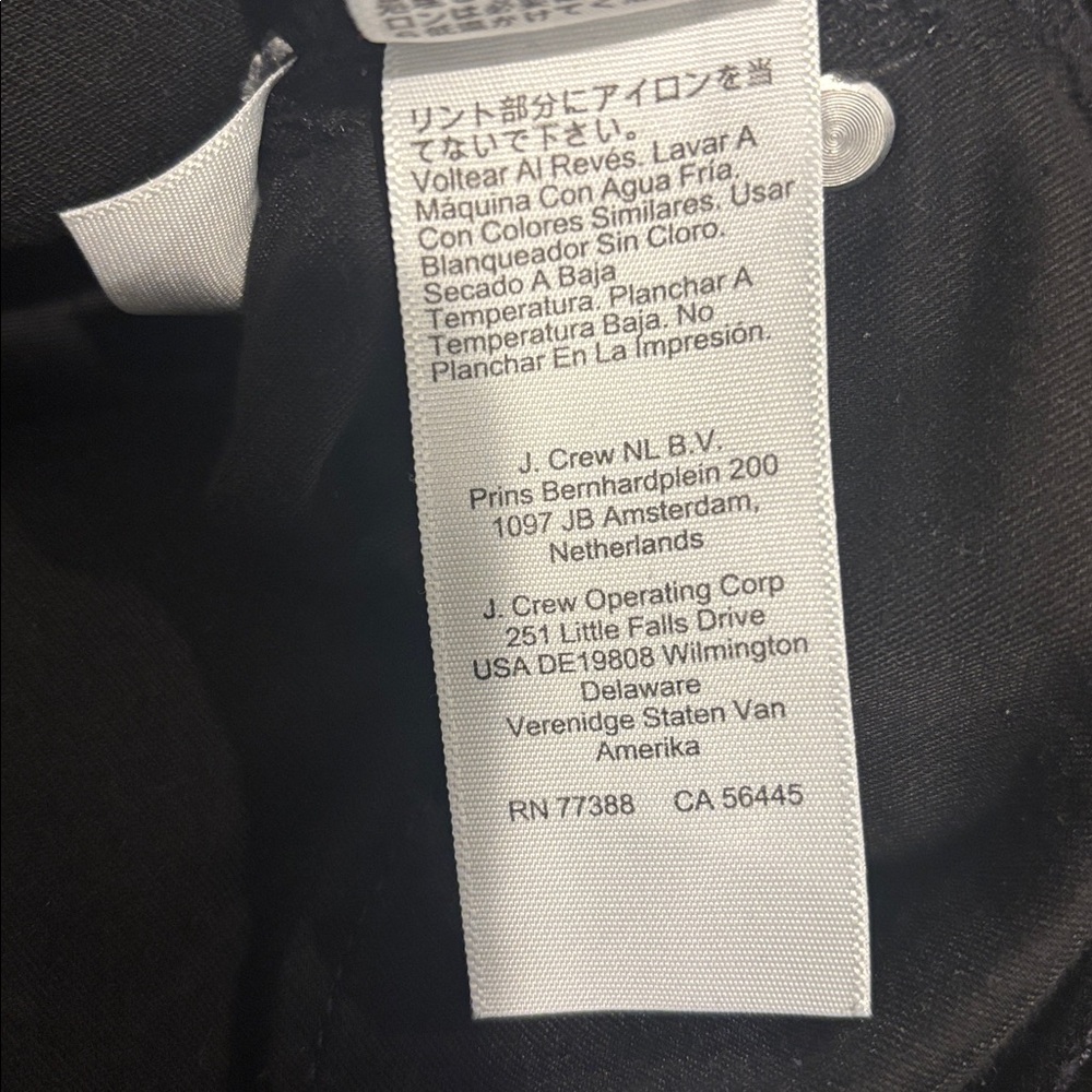 J.Crew Womens Slim Black Jeans 32 - Picture 9 of 9